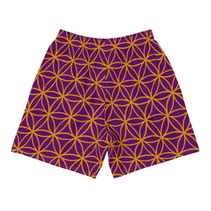 TRILLYYON - Purple  - Flower Of Life Shorts