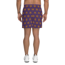 Load image into Gallery viewer, TRILLYYON - Blue  - Flower Of Life Shorts