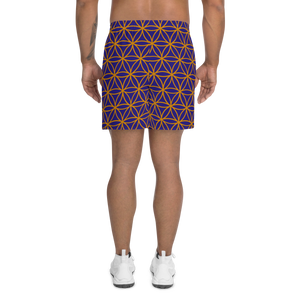 TRILLYYON - Blue  - Flower Of Life Shorts