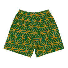 Load image into Gallery viewer, TRILLYYON - Green  - Flower Of Life Shorts
