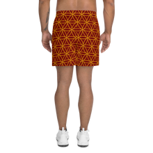 Load image into Gallery viewer, TRILLYYON - Red  - Flower Of Life Shorts