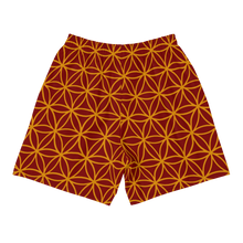 Load image into Gallery viewer, TRILLYYON - Red  - Flower Of Life Shorts