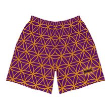 Load image into Gallery viewer, TRILLYYON - Purple  - Flower Of Life Shorts