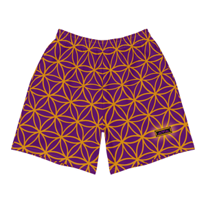 TRILLYYON - Purple  - Flower Of Life Shorts