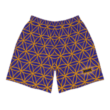 Load image into Gallery viewer, TRILLYYON - Blue  - Flower Of Life Shorts