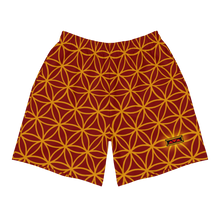 Load image into Gallery viewer, TRILLYYON - Red  - Flower Of Life Shorts