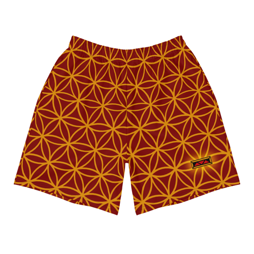 TRILLYYON - Red  - Flower Of Life Shorts