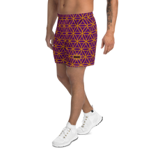 Load image into Gallery viewer, TRILLYYON - Purple  - Flower Of Life Shorts