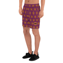 Load image into Gallery viewer, TRILLYYON - Purple  - Flower Of Life Shorts