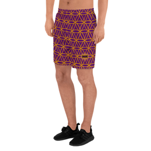 TRILLYYON - Purple  - Flower Of Life Shorts