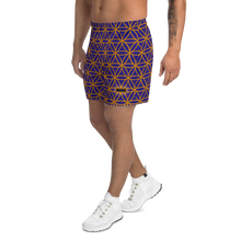 Load image into Gallery viewer, TRILLYYON - Blue  - Flower Of Life Shorts