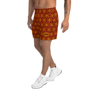 TRILLYYON - Red  - Flower Of Life Shorts