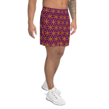 Load image into Gallery viewer, TRILLYYON - Purple  - Flower Of Life Shorts
