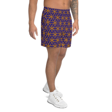 Load image into Gallery viewer, TRILLYYON - Blue  - Flower Of Life Shorts