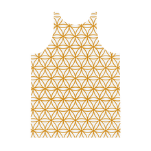 Load image into Gallery viewer, TRILLYYON - White &amp; Gold - Flower Of Life Tank Top