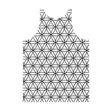 Load image into Gallery viewer, TRILLYYON - White &amp; Black - Flower Of Life Tank Top