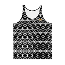 Load image into Gallery viewer, TRILLYYON - Black &amp; White - Flower Of Life Tank Top
