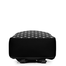 Load image into Gallery viewer, TRILLYYON - Black &amp; White  - Flower Of Life Minimalist Backpack