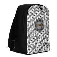 Load image into Gallery viewer, TRILLYYON - White &amp; Black  - Flower Of Life Minimalist Backpack