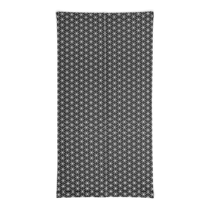 TRILLYYON - Black & White - Flower Of Life Neck Gaiter