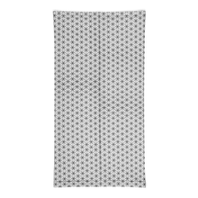 Load image into Gallery viewer, TRILLYYON - White &amp; Black - Flower Of Life Neck Gaiter