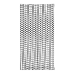 TRILLYYON - White & Black - Flower Of Life Neck Gaiter