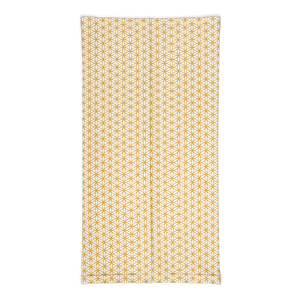 TRILLYYON - White & Gold - Flower Of Life Neck Gaiter