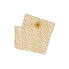 Load image into Gallery viewer, TRILLYYON - White &amp; Gold - Flower Of Life Neck Gaiter