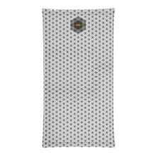 Load image into Gallery viewer, TRILLYYON - White &amp; Black - Flower Of Life Neck Gaiter