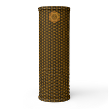 Load image into Gallery viewer, TRILLYYON - Black &amp; Gold - Flower Of Life Neck Gaiter