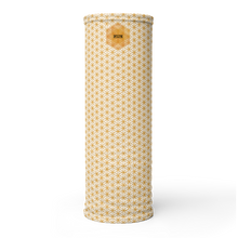 Load image into Gallery viewer, TRILLYYON - White &amp; Gold - Flower Of Life Neck Gaiter