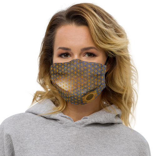 TRILLYYON - Cosmic  - Flower Of Life Face Mask