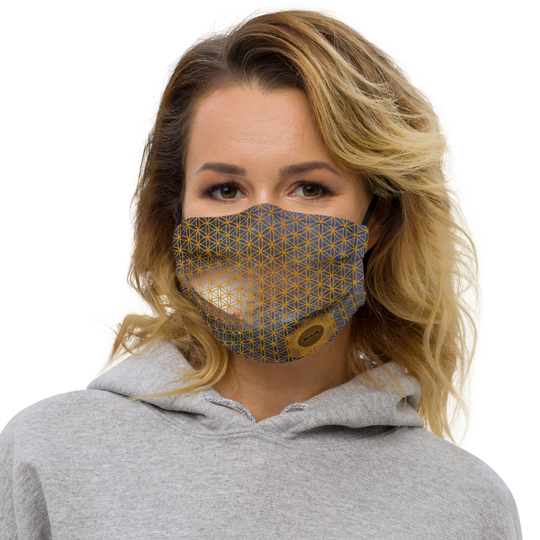 TRILLYYON - Cosmic  - Flower Of Life Face Mask