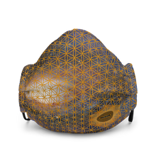 Load image into Gallery viewer, TRILLYYON - Cosmic  - Flower Of Life Face Mask