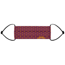 Load image into Gallery viewer, TRILLYYON - Purple  - Flower Of Life Face Mask