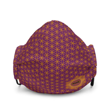 Load image into Gallery viewer, TRILLYYON - Purple  - Flower Of Life Face Mask