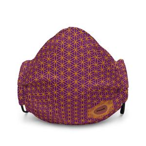 TRILLYYON - Purple  - Flower Of Life Face Mask