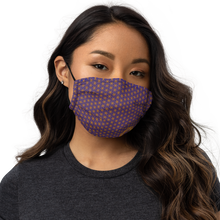 Load image into Gallery viewer, TRILLYYON - Blue  - Flower Of Life Face Mask