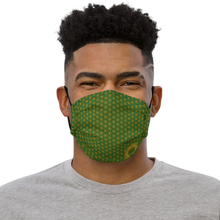 Load image into Gallery viewer, TRILLYYON - Green  - Flower Of Life Face Mask