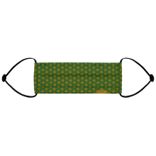 Load image into Gallery viewer, TRILLYYON - Green  - Flower Of Life Face Mask