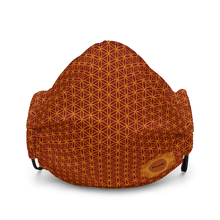 Load image into Gallery viewer, TRILLYYON - Red  - Flower Of Life Face Mask