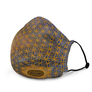 TRILLYYON - Cosmic  - Flower Of Life Face Mask