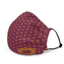 Load image into Gallery viewer, TRILLYYON - Purple  - Flower Of Life Face Mask