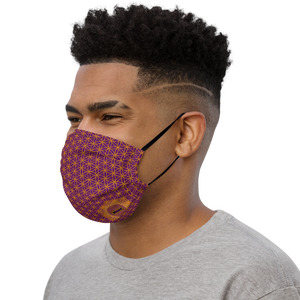 TRILLYYON - Purple  - Flower Of Life Face Mask