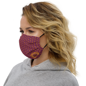 TRILLYYON - Purple  - Flower Of Life Face Mask