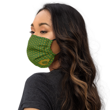 Load image into Gallery viewer, TRILLYYON - Green  - Flower Of Life Face Mask