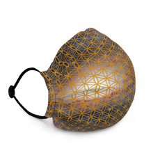 Load image into Gallery viewer, TRILLYYON - Cosmic  - Flower Of Life Face Mask