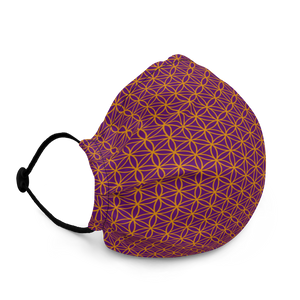 TRILLYYON - Purple  - Flower Of Life Face Mask