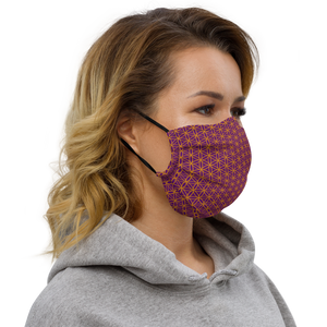 TRILLYYON - Purple  - Flower Of Life Face Mask