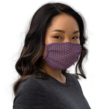 Load image into Gallery viewer, TRILLYYON - Blue  - Flower Of Life Face Mask